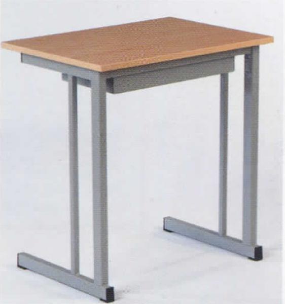 Table individuelle avec casier en option